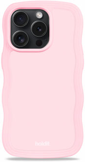 Holdit Wavy Case voor de Apple iPhone 14 Pro Max - Roze