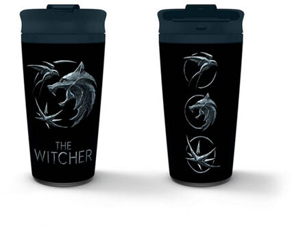 Hole in the Wall The Witcher: Sigils Metal Travel Mug Beker