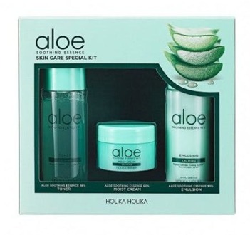 Holika Holika Aloe Soothing Essence Skin Care Special Kit