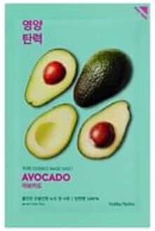 Holika Holika Avocado Pure Essence Mask Sheet - Zjemňující plátýnková maska