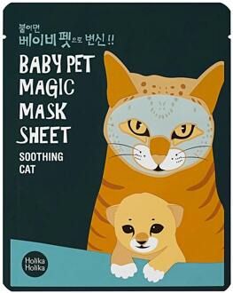 Holika Holika Baby Pet Magic Soothing Cat Mask Sheet - Zklidňující plátýnková maska