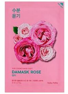 Holika Holika Damask Rose Pure Essence Mask Sheet - Softening Canvas Mask With Damascus Rose Extract