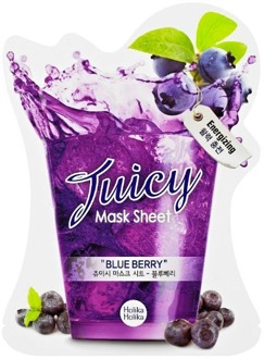 Holika Holika Gezichtsmasker Holika Holika Blueberry Juicy Mask Sheet 20 ml
