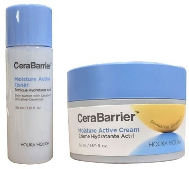 Holika Holika Huidverzorgingskit Holika Holika CeraBarrier Moisture Active Cream Toner Set 50 ml + 30 ml