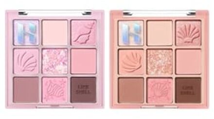 Holika Holika My Fave Mood Eye Palette Like Shell Collection - 2 Types Shell in the Sea