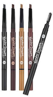 Holika Holika Wonder Drawing 24hr Auto Eyebrow 02 Dark Brown