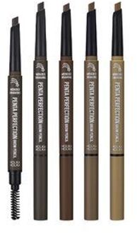Holika Holika Wonder Drawing Penta Perfection Brow Pencil - 4 Colors #02 Natural Brown
