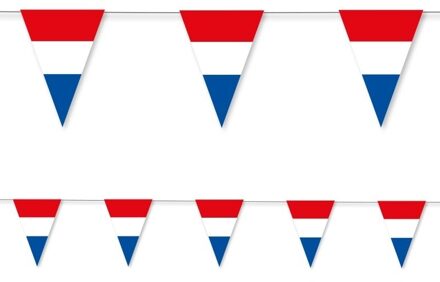 Holland rood wit blauw vlaggenlijn papier 3,5 meter Multi