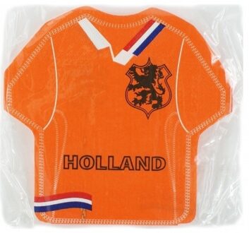 Holland t-shirt servetten 16 stuks