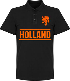 Holland Team Polo Shirt - Zwart - XXXL