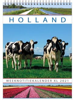 Holland WEEKnotitiekalender 2021 - XL