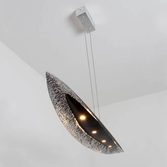 Hollander Chiasso LED hanglamp, zwart/zilver zwart, zilver