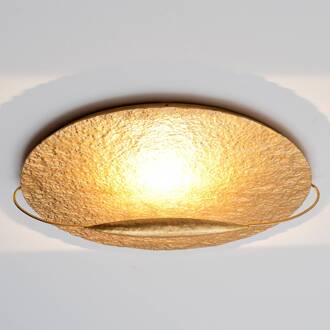 Hollander Goudkleurige LED plafondlamp Trabant