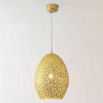 Hollander Hanglamp Cavalliere, goud, Ø 34 cm