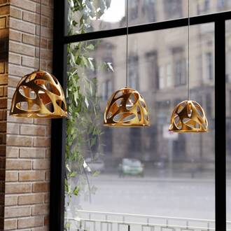 Hollander Hanglamp Talismano, goud, Ø17cm