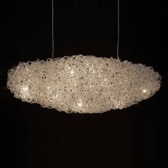 Hollander Kostbare LED hanglamp Dirigibile zilver