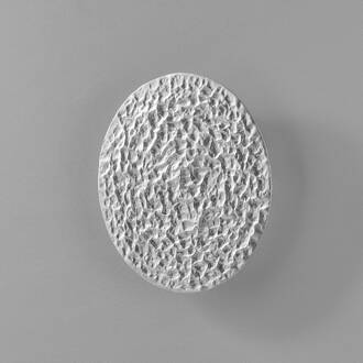 Hollander LED wandlamp Meteor, Ø 27 cm, zilver