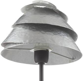 Hollander Mooi gevormde tafellamp Snail One zwart, bruin, zilver