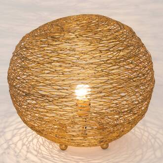 Hollander Tafellamp Campano goud, 40 cm doorsnede