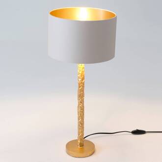 Hollander Tafellamp Cancelliere Rotonda wit/goud 57 cm wit, goud