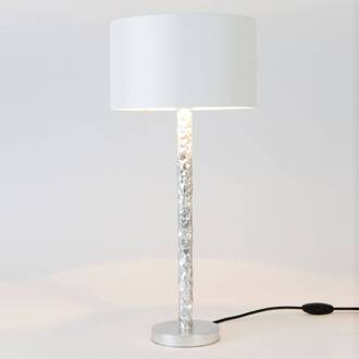 Hollander Tafellamp Cancelliere Rotonda wit/zilver 57 cm wit, zilver