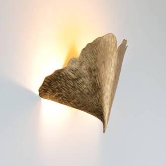 Hollander Wandlamp Ginkgo Tre in goud