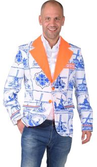 Hollandse colbert delfts blauw