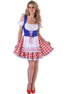 Hollandse Tiroler jurk - Maatkeuze: Maat S