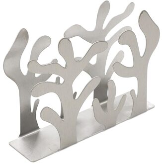Holle Boom Metalen Servethouder Papier Dispenser Tissue Rack Wit Home Party Eettafel Decoratie