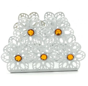 Holle Metalen Servet Rack Box Servet Houder Papieren Handdoek Dispenser Tissue Rack Serviette Holder Organizer Eettafel Decoratie