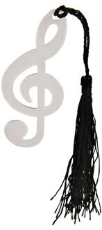 Holle Muzieknoten Bookmarks Metal Met Mini Wenskaarten Kwasten Hanger Trouwbedankjes Met Doos