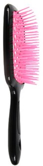 Holle Raster Droog Nat Gebruik Hoofdhuid Massage Salon Kapsel Tool Kappers Kam Hoofdhuid Massage Borstel Kam Haar Wassen Kam roze