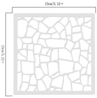 Holle Schilderen Template Kinderen Tekening Sjabloon Voor Diy Handwerk Scrapbook Kleuring Embossing Decoratieve Kaart Blauw