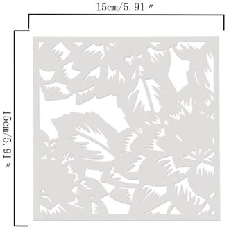 Holle Schilderen Template Kinderen Tekening Sjabloon Voor Diy Handwerk Scrapbook Kleuring Embossing Decoratieve Kaart Bruin