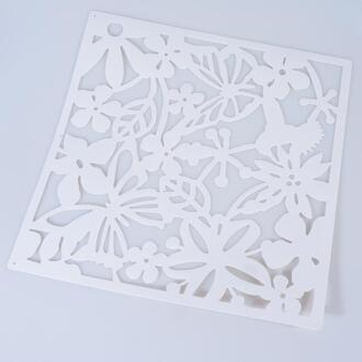 Hollow Opknoping Scherm Moderne Vlinder Bloem Gordijn Room Divider Partitie Home Decor