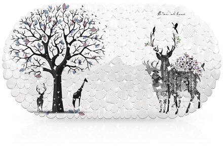 Hollow Out Kleurrijke Badmat Antislip Zacht Plastic Mat Voetmassage Cartoon Pvc Waterdichte Badkamer Douche Mat F