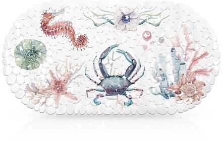 Hollow Out Kleurrijke Badmat Antislip Zacht Plastic Mat Voetmassage Cartoon Pvc Waterdichte Badkamer Douche Mat