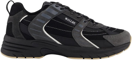 Holloway Zwarte Sneaker Mallet Footwear , Black , Heren - 41 Eu,40 Eu,43 Eu,44 Eu,45 Eu,42 EU