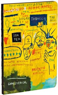 Hollywood Africans By Jean-Michel Basquiat A5 Notebook - A5 Notebook - Jean-Michel Basquiat