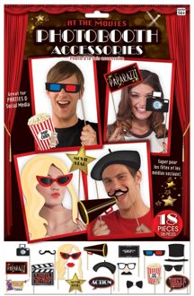 Hollywood foto prop set - Fotoprops Multikleur