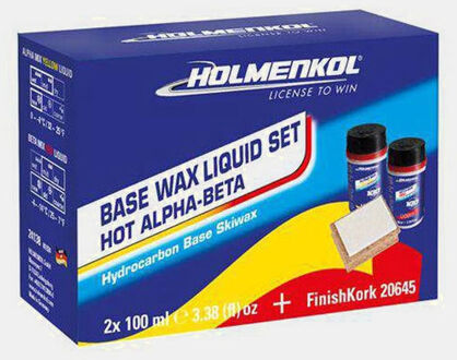 Holmenkol Basic Liquid Set Hot 2X100Ml Blauw - One size