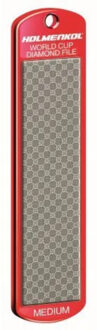 Holmenkol Diamond File Medium Ski/Snowboard Onderhoud Art. 1 Rood