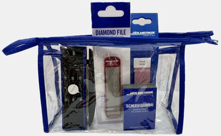 Holmenkol Slijpset Blauw - One size