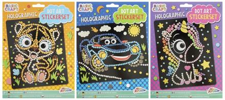 Holographic Dot Stickerset Multikleur