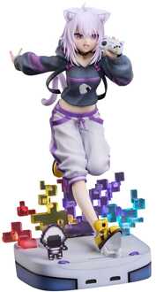 Hololive Production PVC Statue 1/7 Nekomata Okayu We Are Gamers Ver. 23 cm