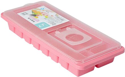 Holte Ijsbakje Doos Met Deksel Deksel Drink Jelly Vriezer Mold Mould Maker Wh roze