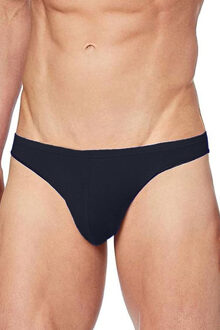 Hom G-String Freddy Zwart Katoen En Elastaan - XL