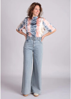 Homage jeans palazzo riem Blauw - 29