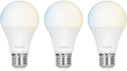 Hombli Smart Bulb - CCT 3 pack Ledlamp