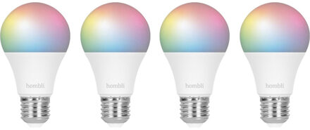 Hombli Smart Bulb - RGB + CCT 4 pack Ledlamp